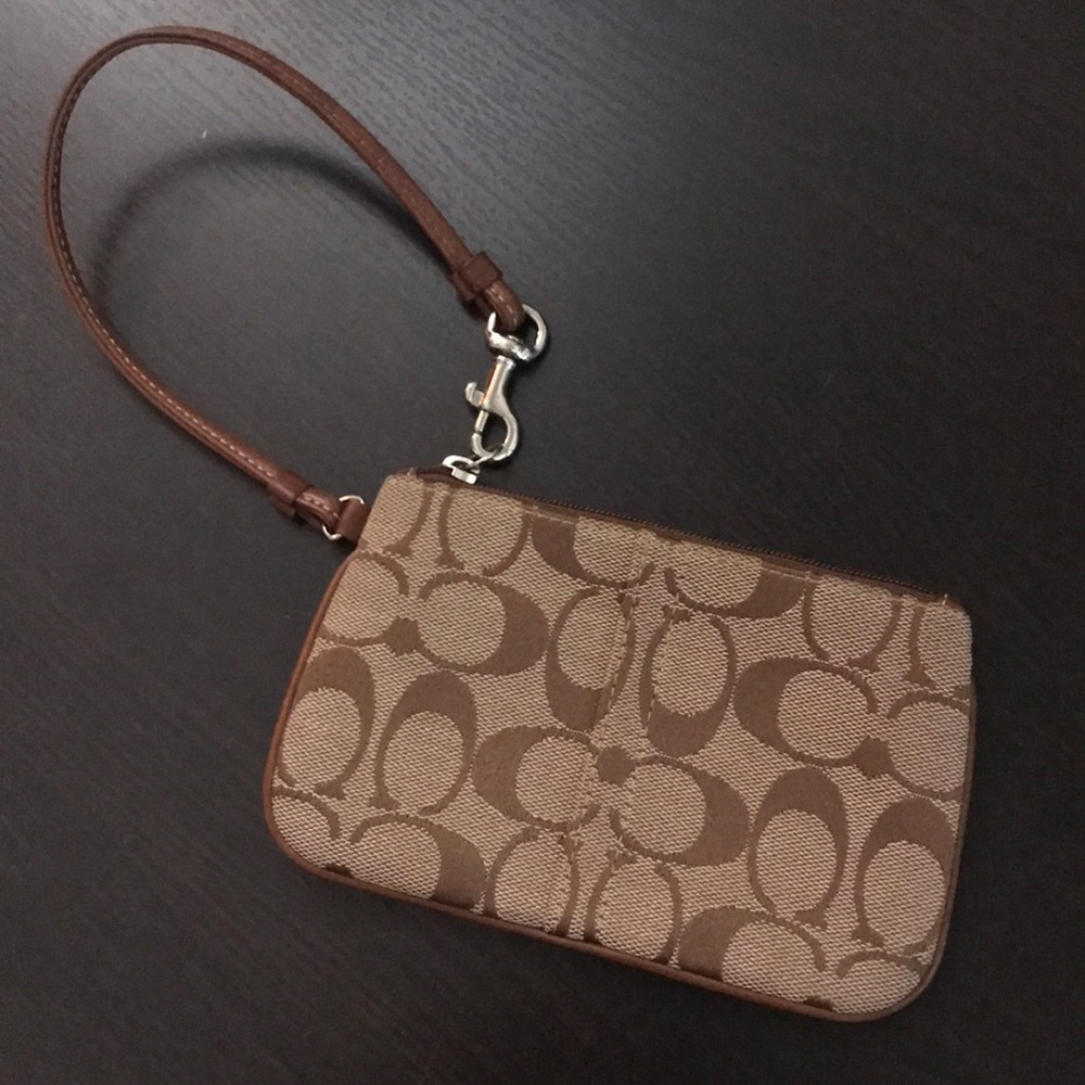 Coach wristlet